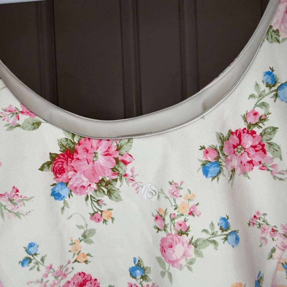 AS Revival Floral Gingham Tennis Skirt and Sports Tank 2 Piece Set Size XL - Picture 7 of 12